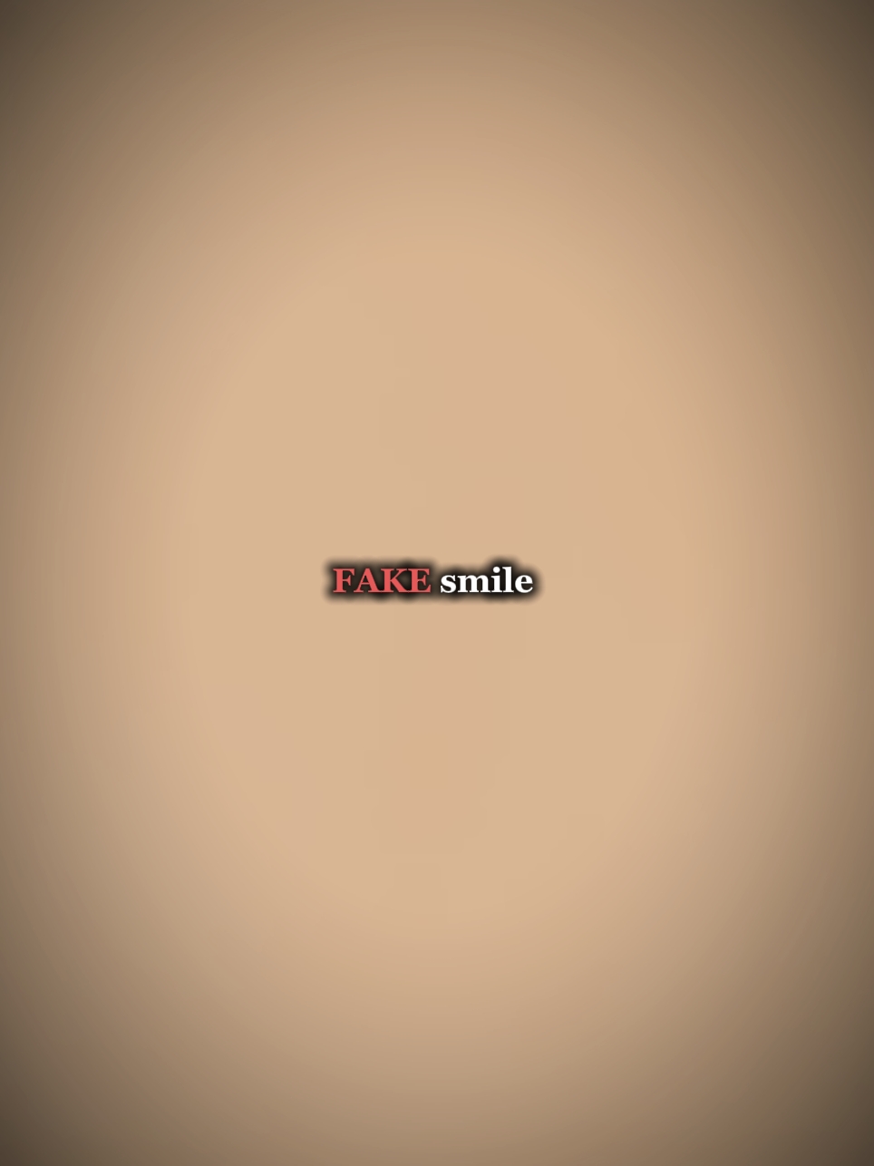 Sonrisa falsa 