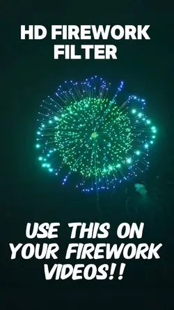 Fireworks filter 🎆🎇