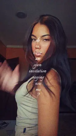 saying use me?