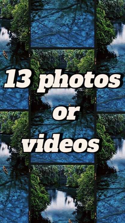 13 photos or videos 