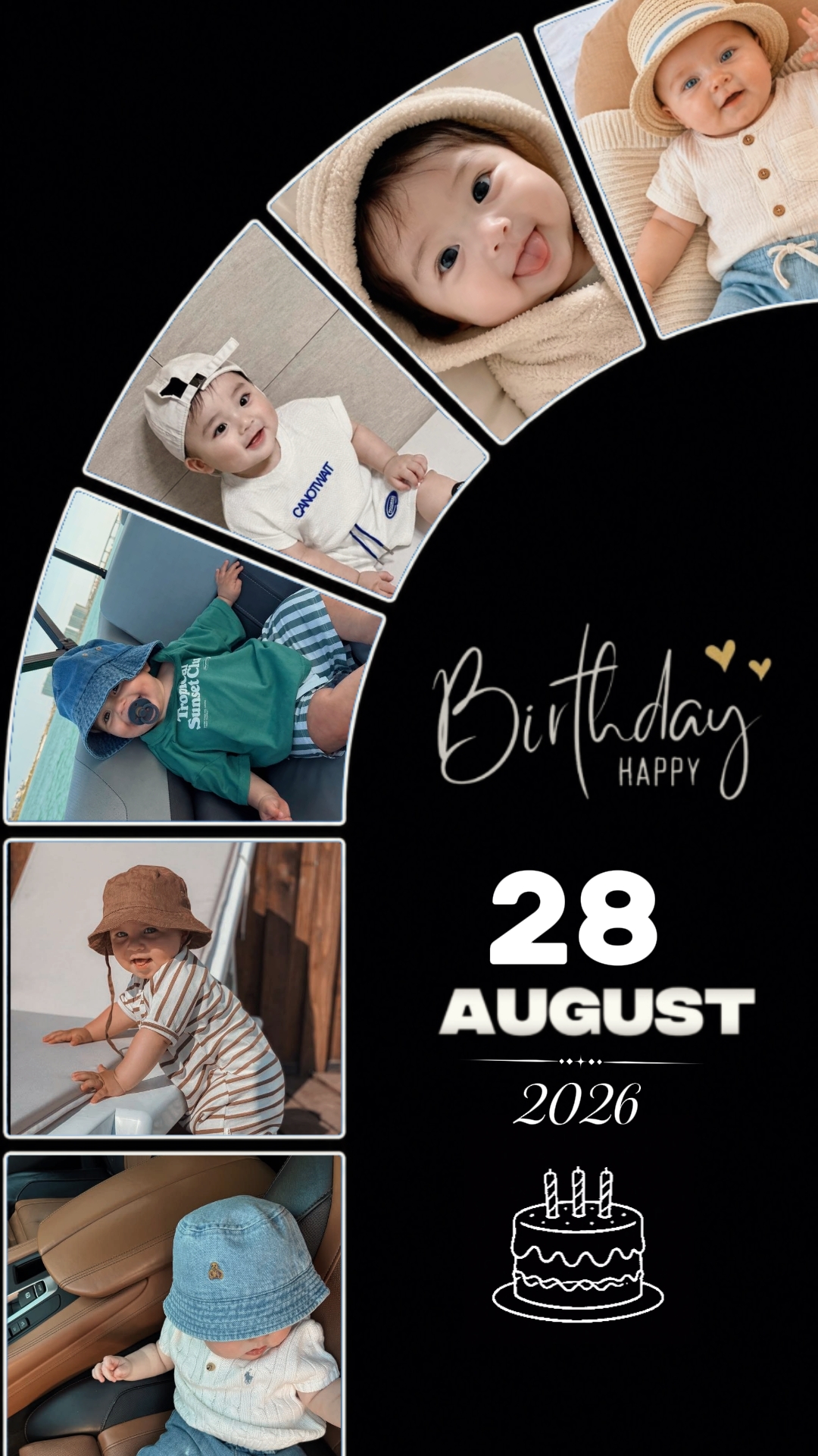 Geburtstag 28. August