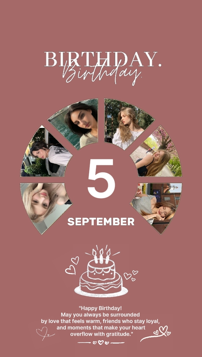 BIRTHDAY 5 SEPT