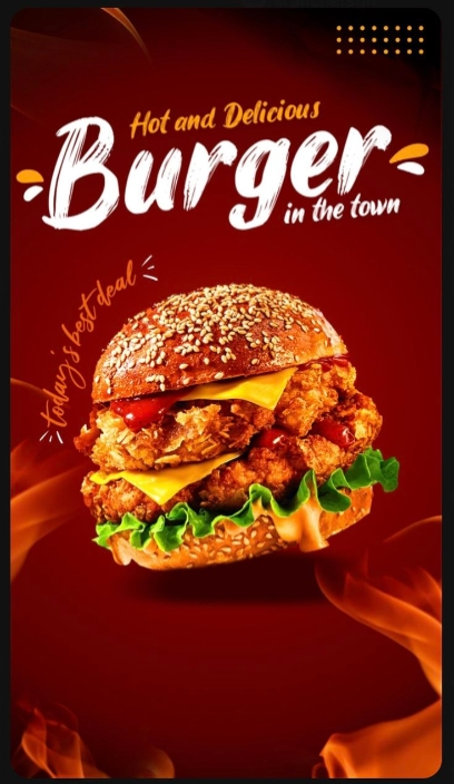 Cartel de comida 