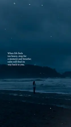 wen life feels heavy