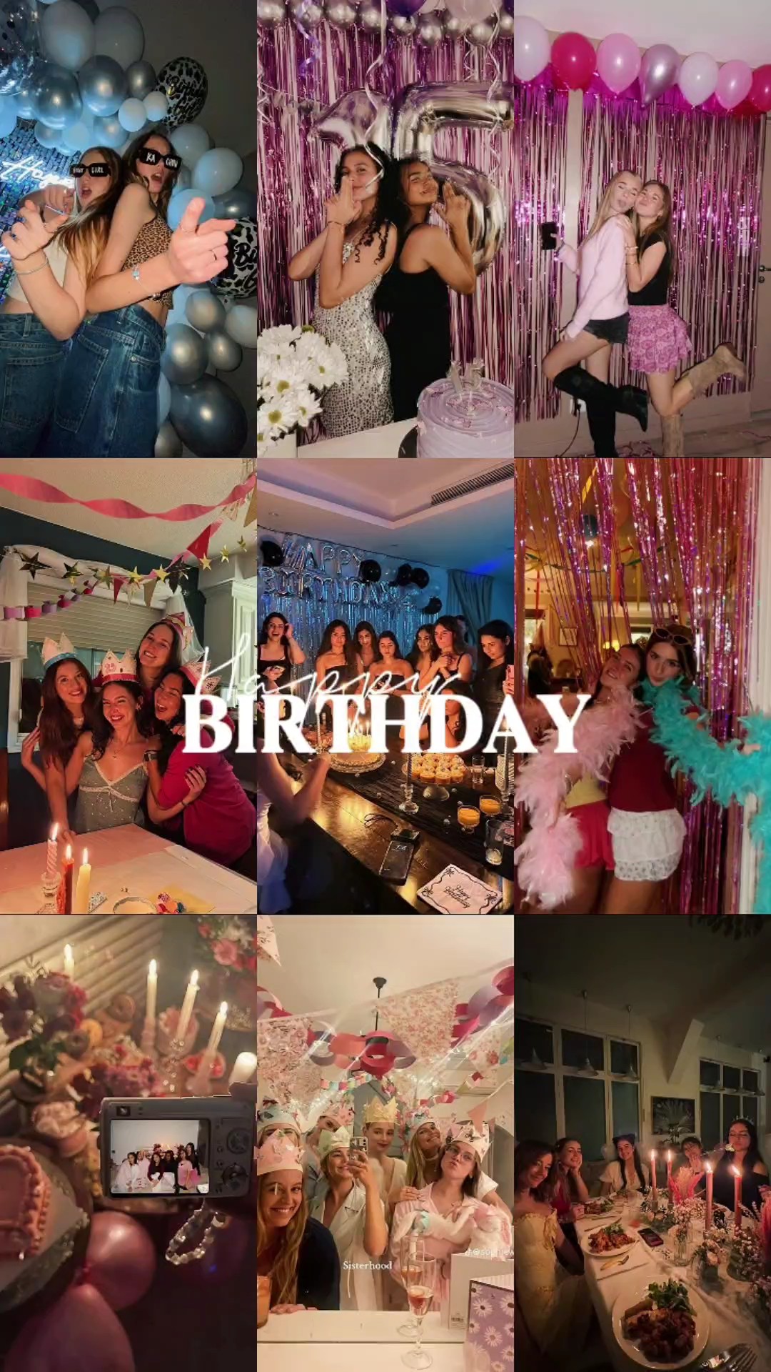 Birthday template