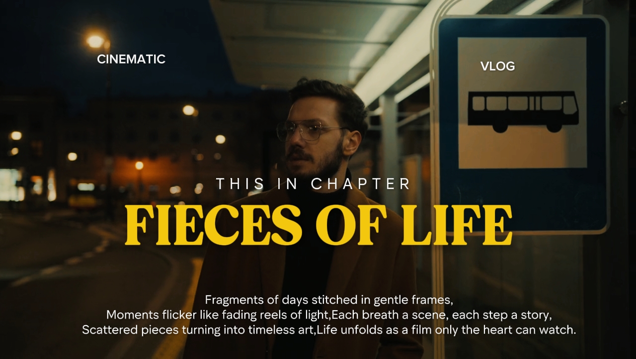 Cinematic vlog