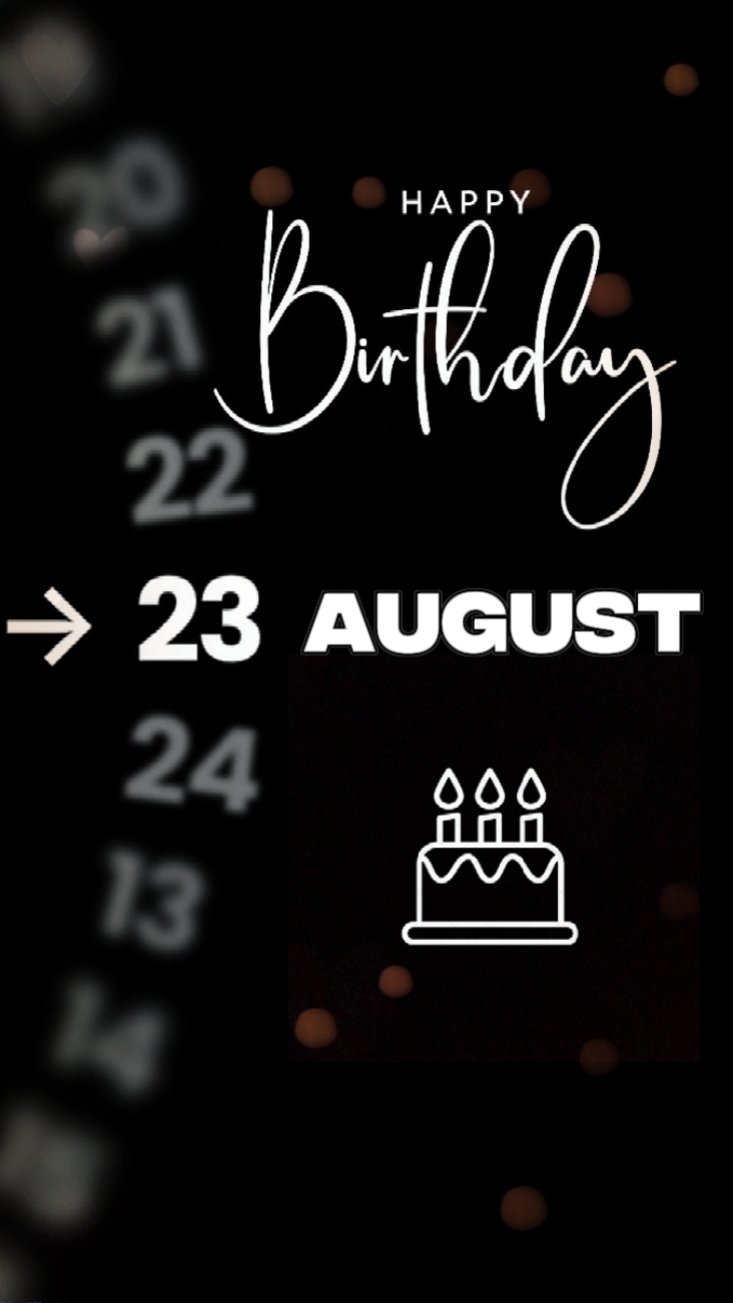 CUMPLEAÑOS 23 DE AGOSTO 