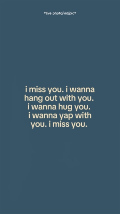 Te extraño