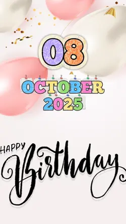 birthday 8 October