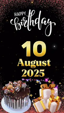 Birthday 10 August 