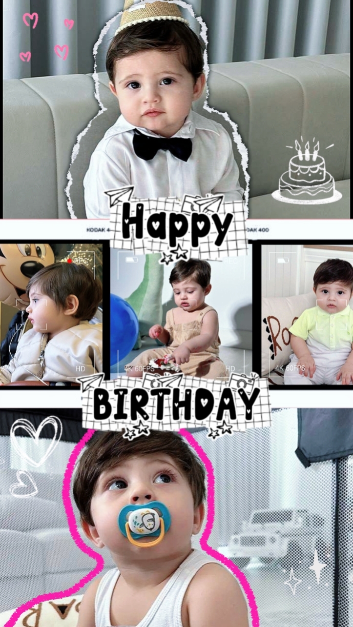 Birthday baby