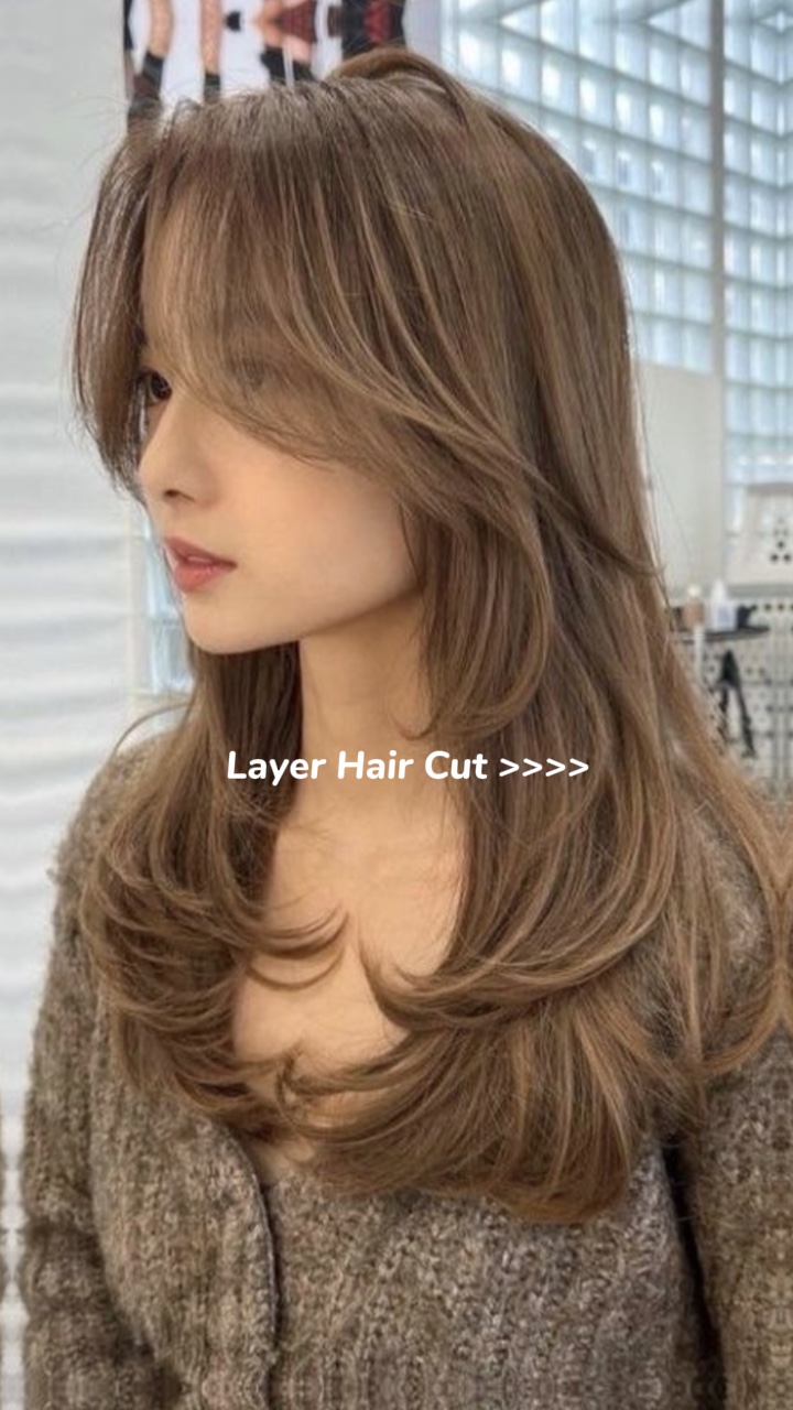 LAYER HAIR CUT 