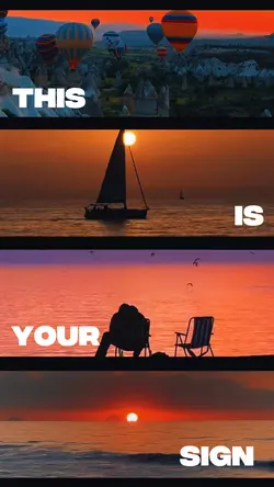 This is your sign.
