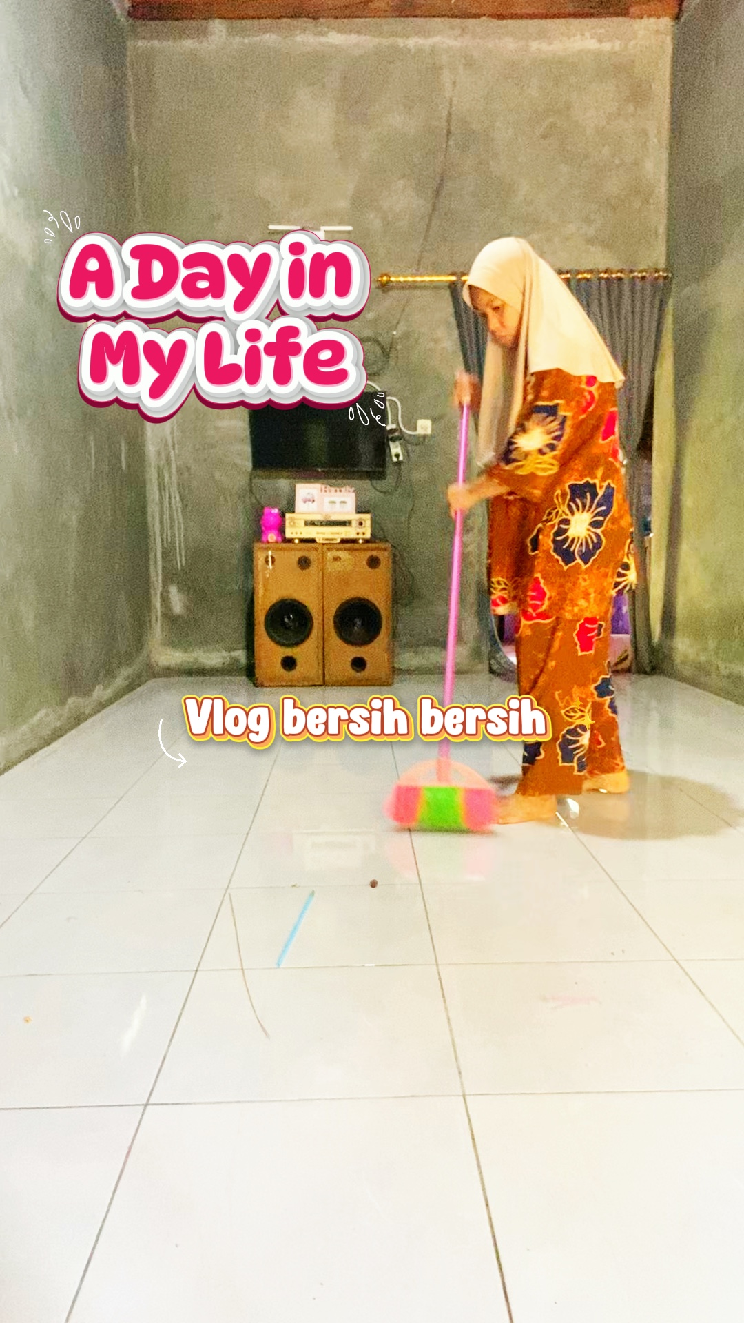 Vlog bersih bersih