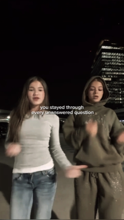 you stayed through e