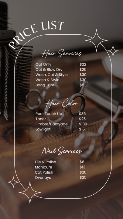 pricelist 