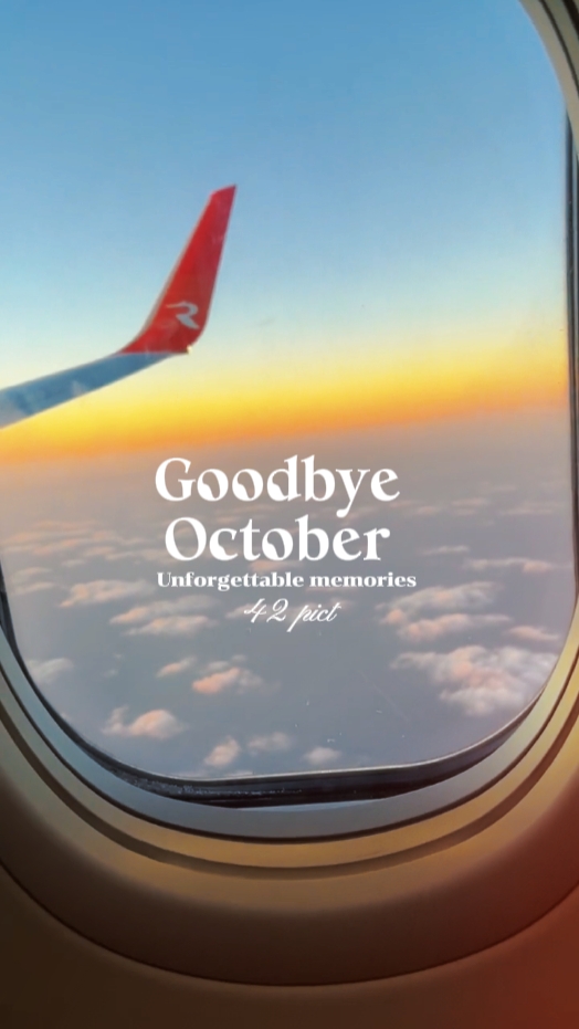 Selamat tinggal Oktober 