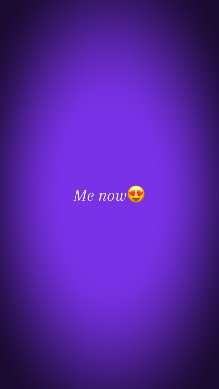 Yo ahora😍