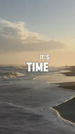 It’s time 