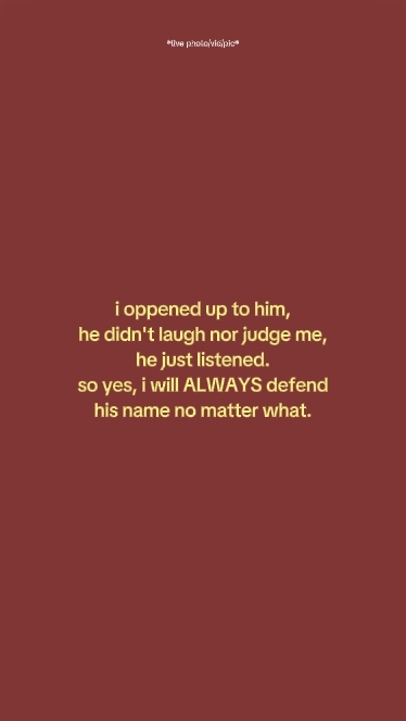 iwillAlwaysdefendhis