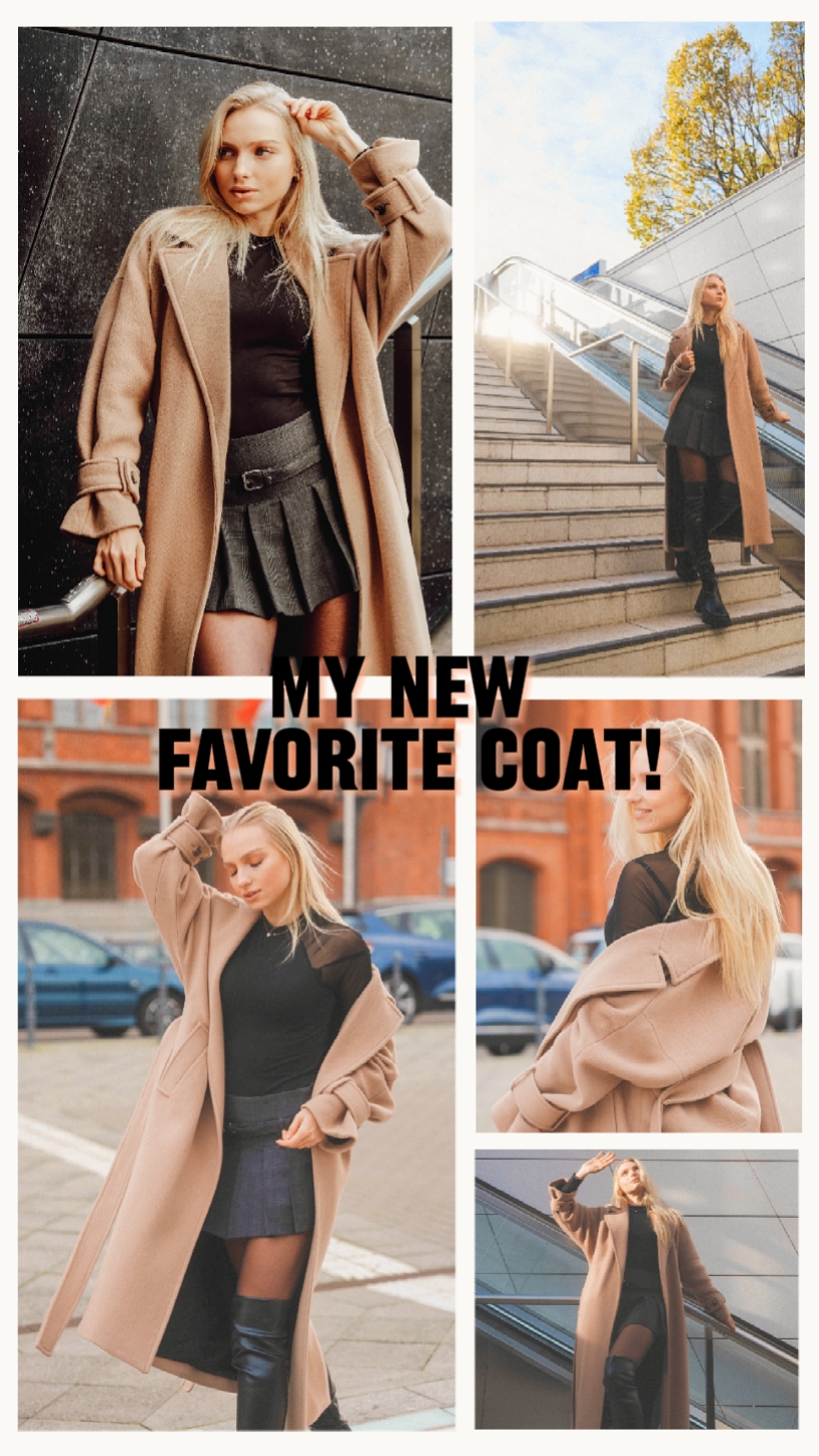 Mon nouveau manteau préféré dans le style TikTok