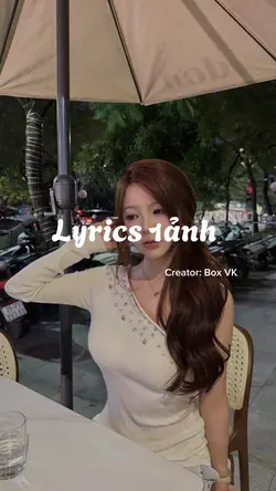 Lyrics 1 ảnh