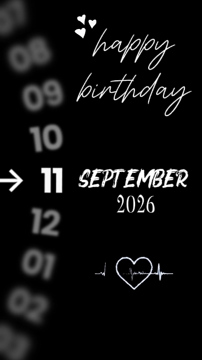 birthday 11 Septembe