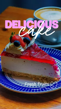 Delicious cake