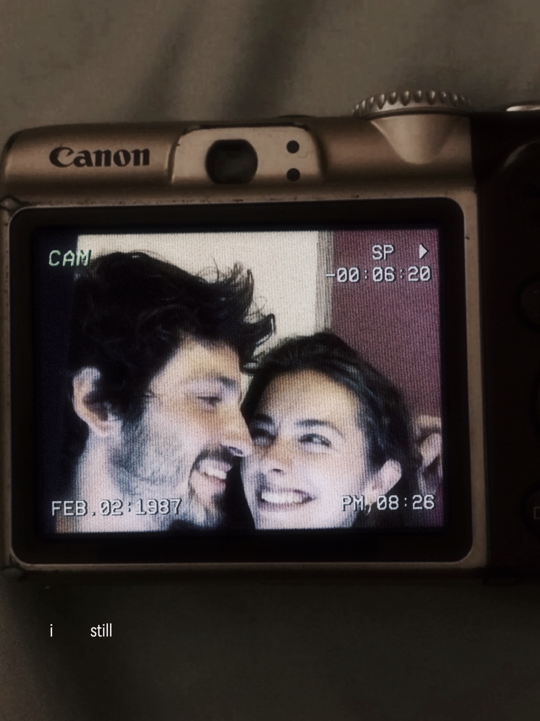 Quadro da câmera retro