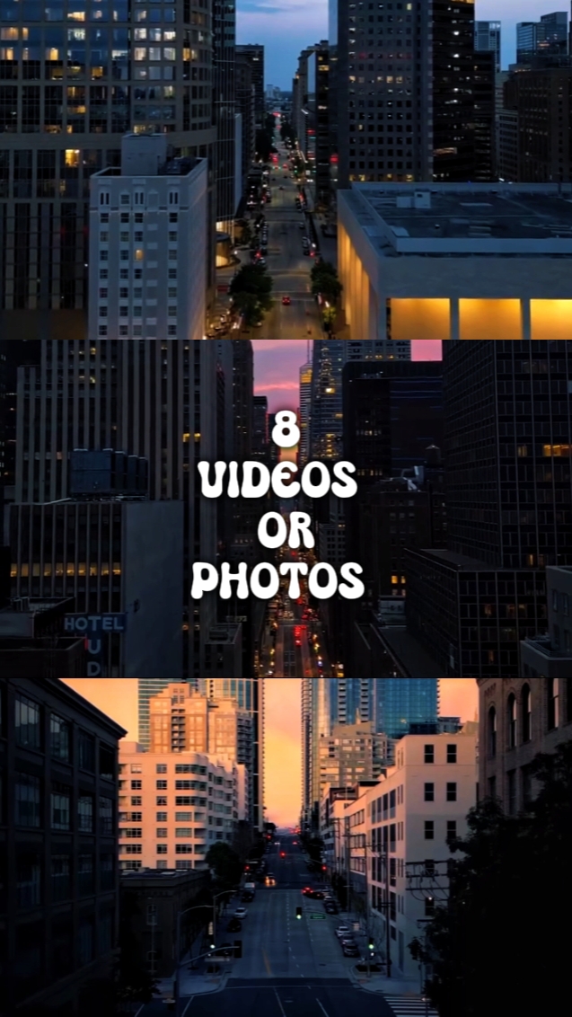8 VIDÉOS OU PHOTOS 