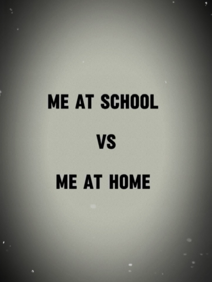 moi à l'école et à la maison