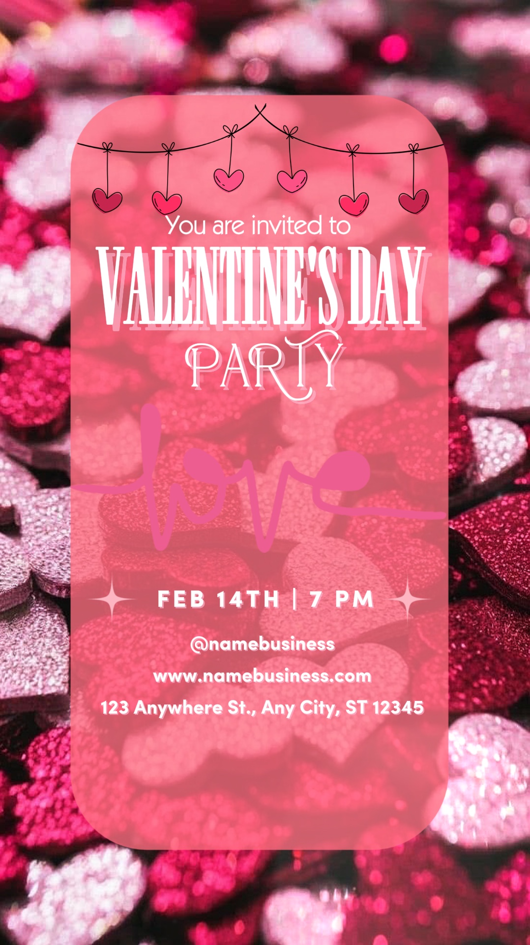 INVITACIÓN DE SAN VALENTÍN