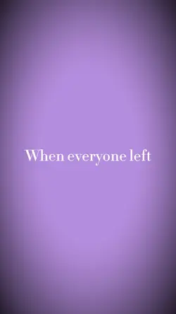 She stayed 