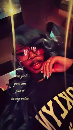 dark skin girl