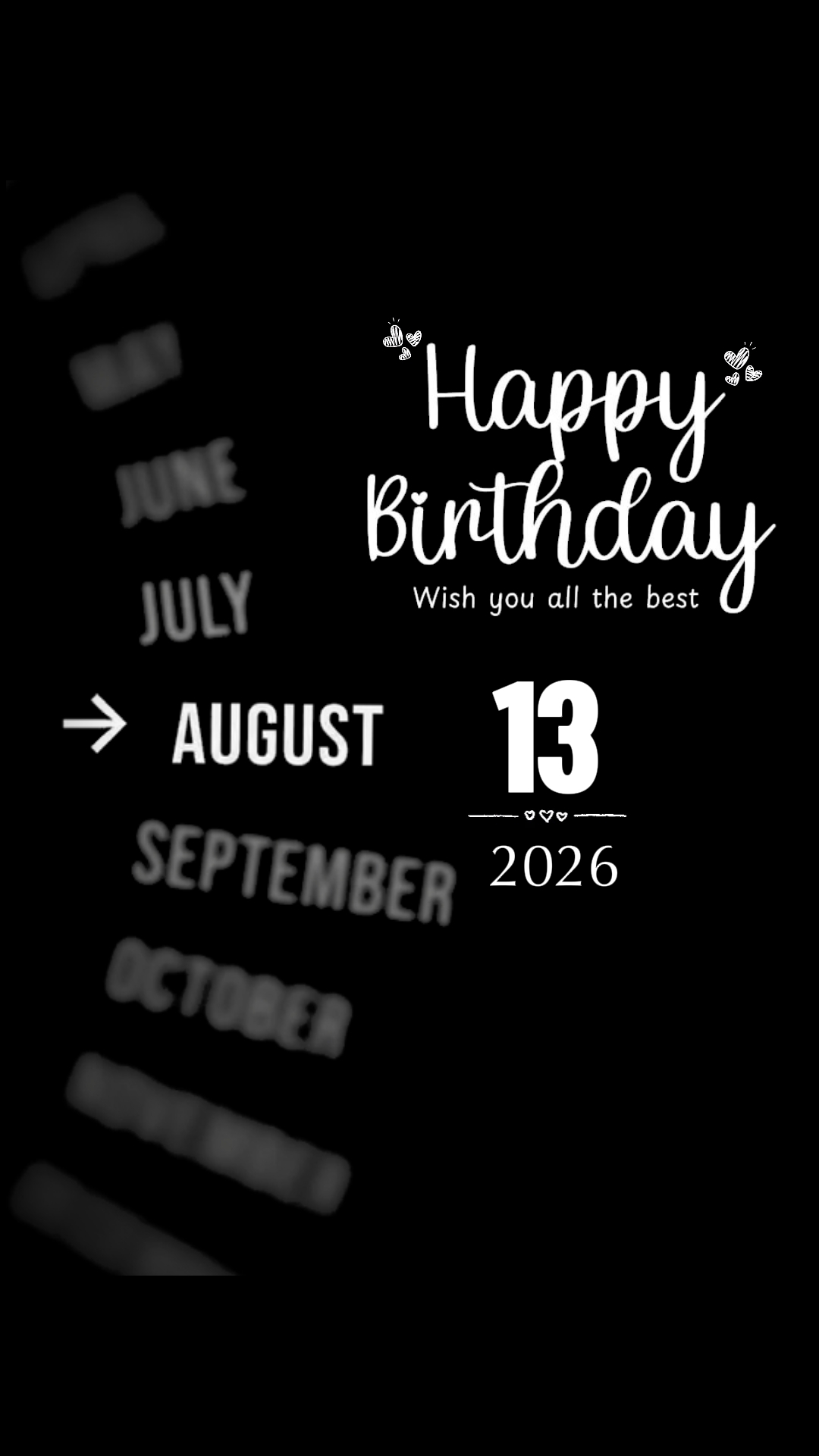 HBD 13 AGUSTUS