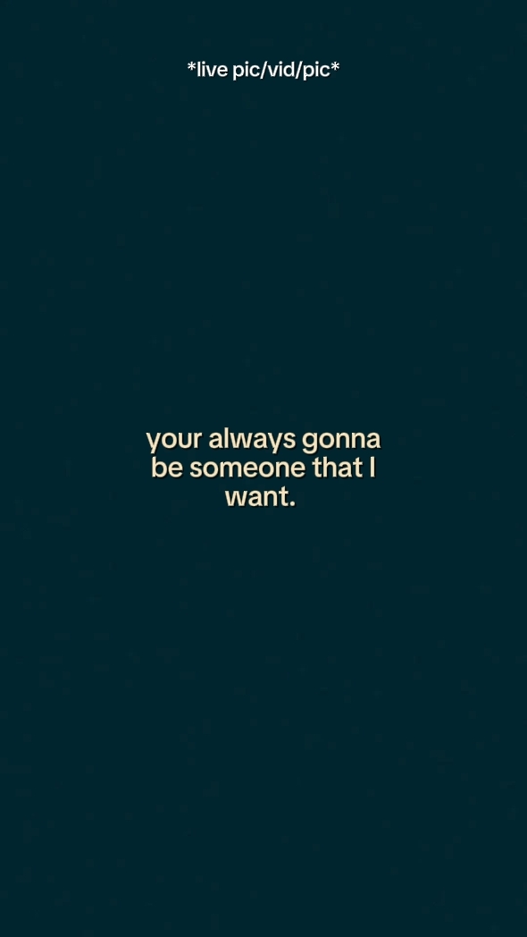 your always