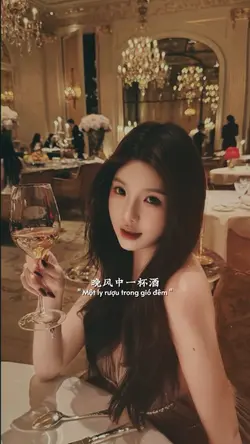 Một ly rượu trong 