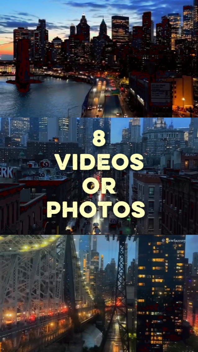 8 VIDEOS O FOTOS 
