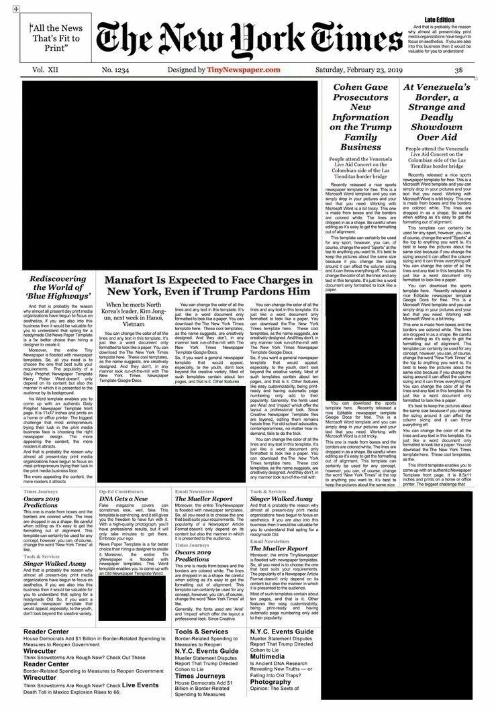 Moldura de jornal