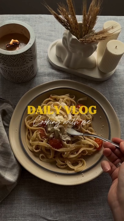Cooking vlog