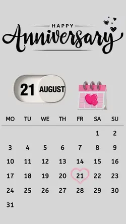 Anniversary 21August