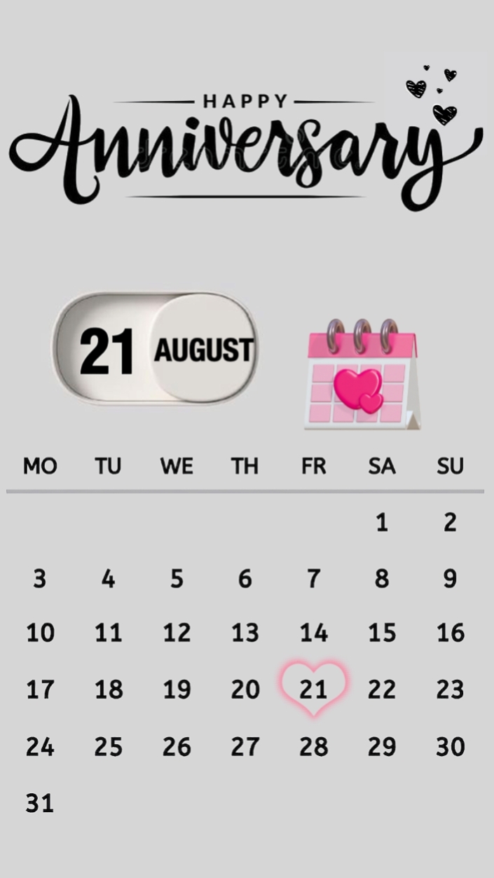 Anniversary 21August