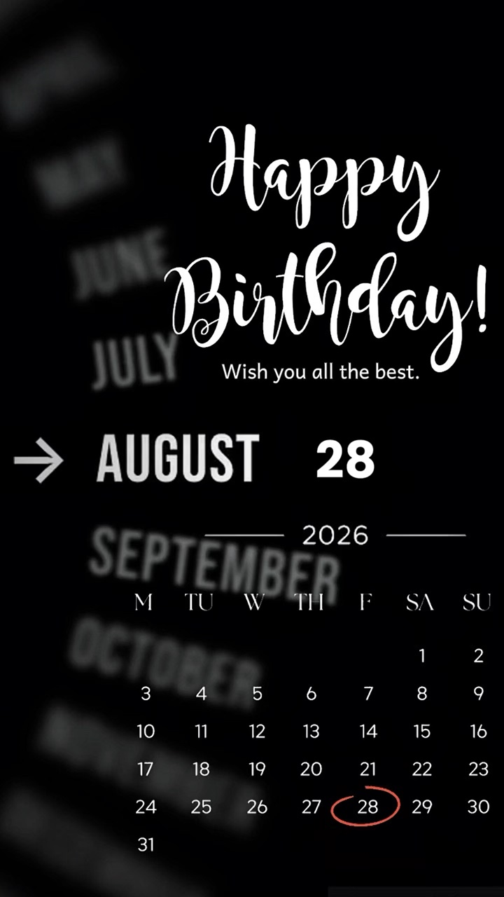 BDAY SISTER 28 AUG