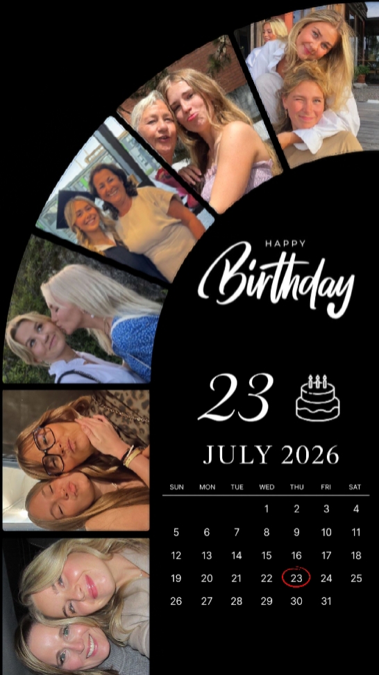 HBD MOM 23 JULY 