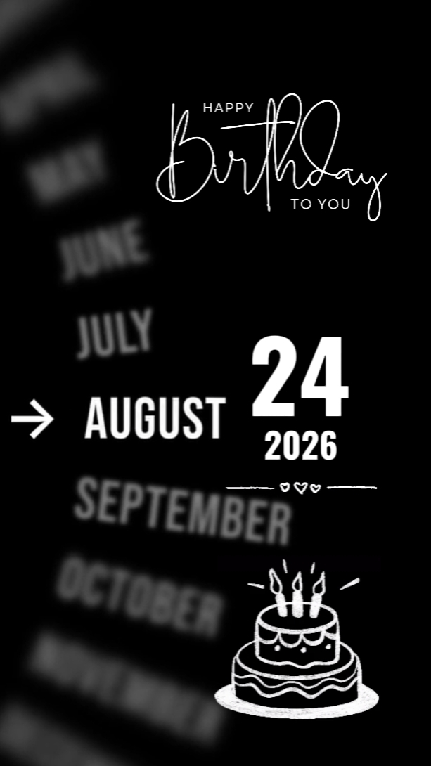 24 Aug bday ordinary