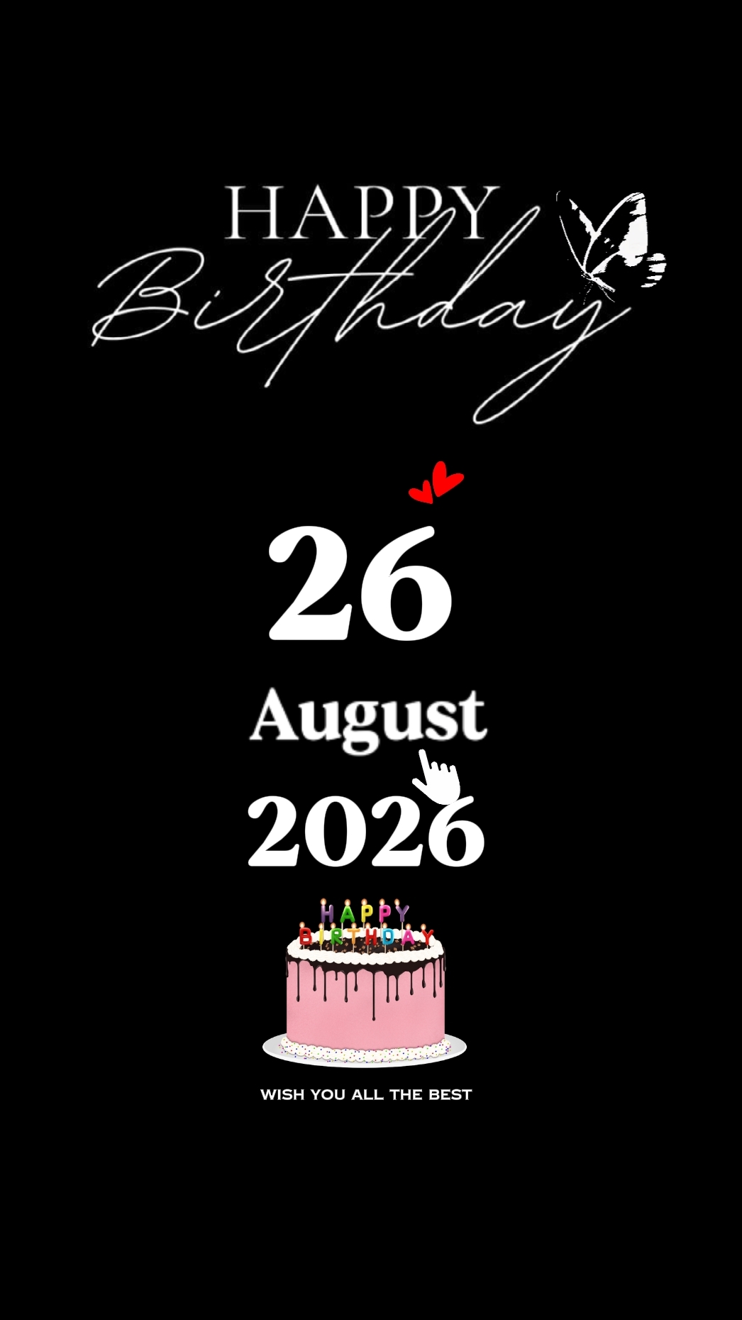 26 de agosto Cumpleaños