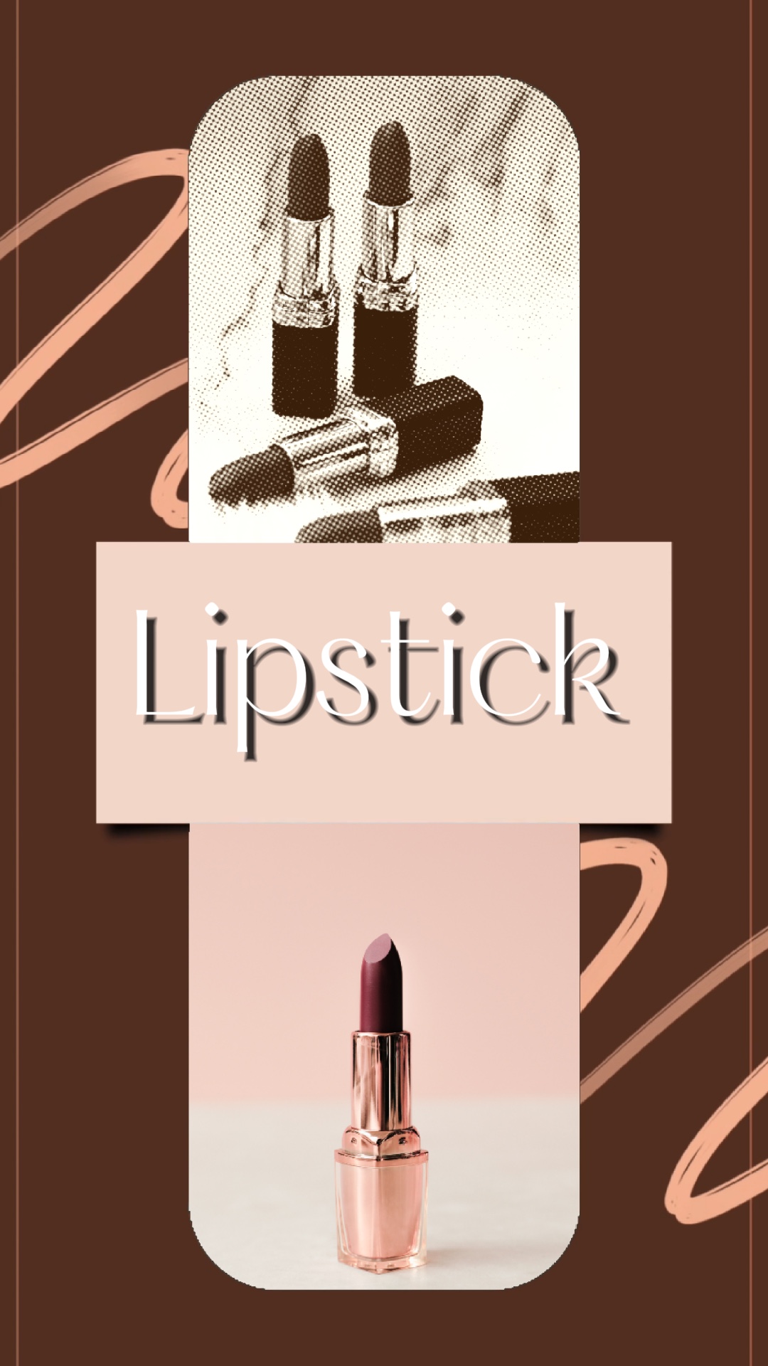 Pagbebenta ng Lipstick Off Display ng Produkto Para sa Industriya ng Pagpapaganda 