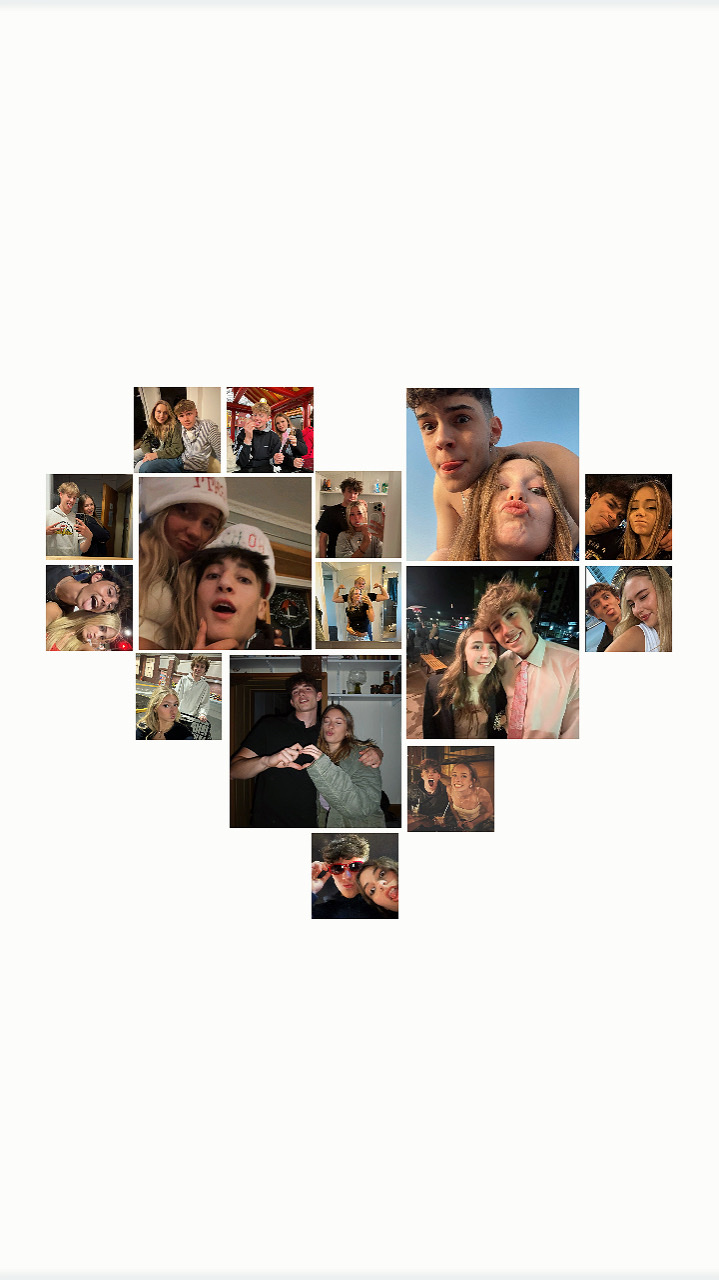 Collage de corazón 
