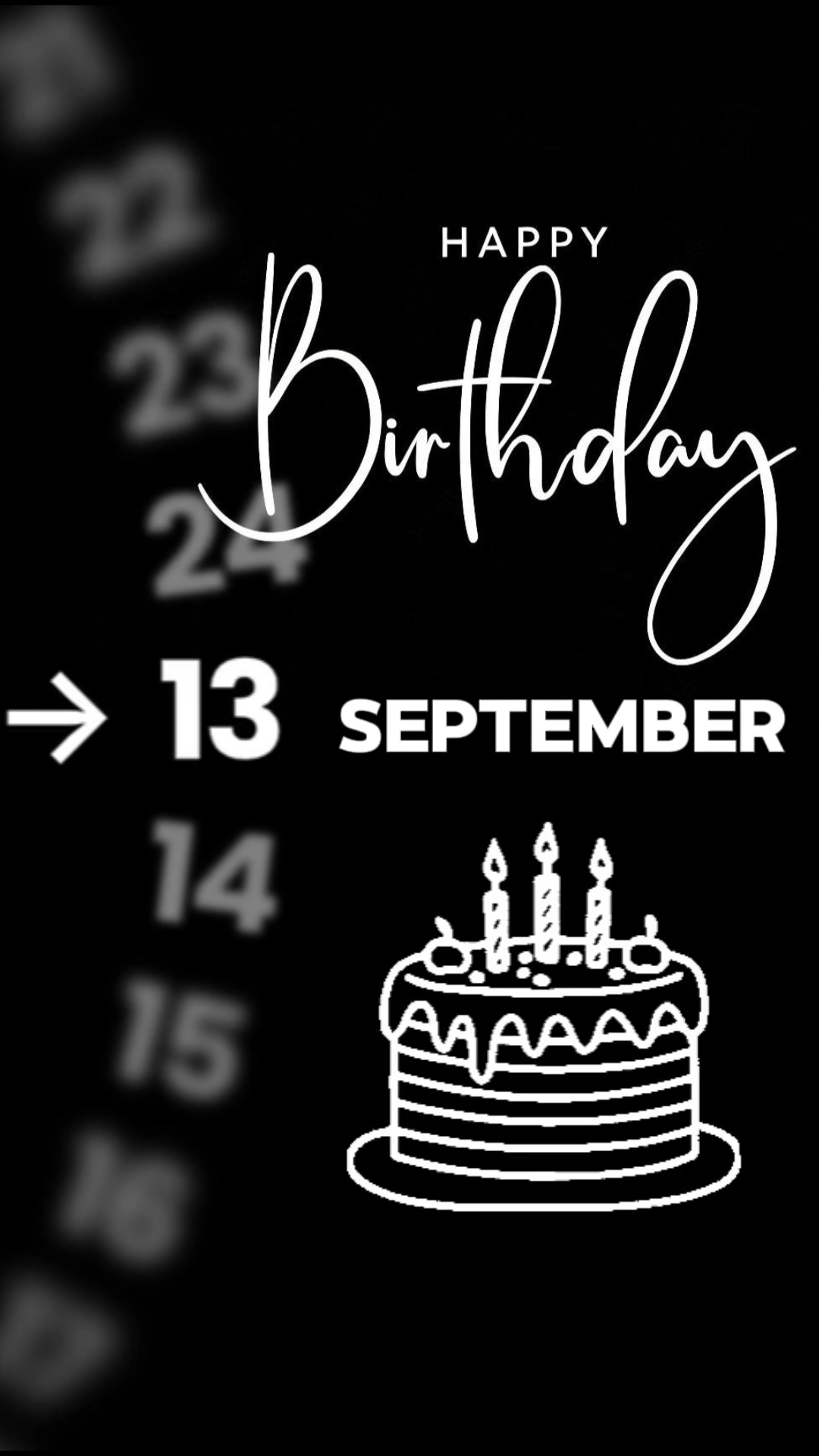 13 BIRTHDY SEPTEMBER