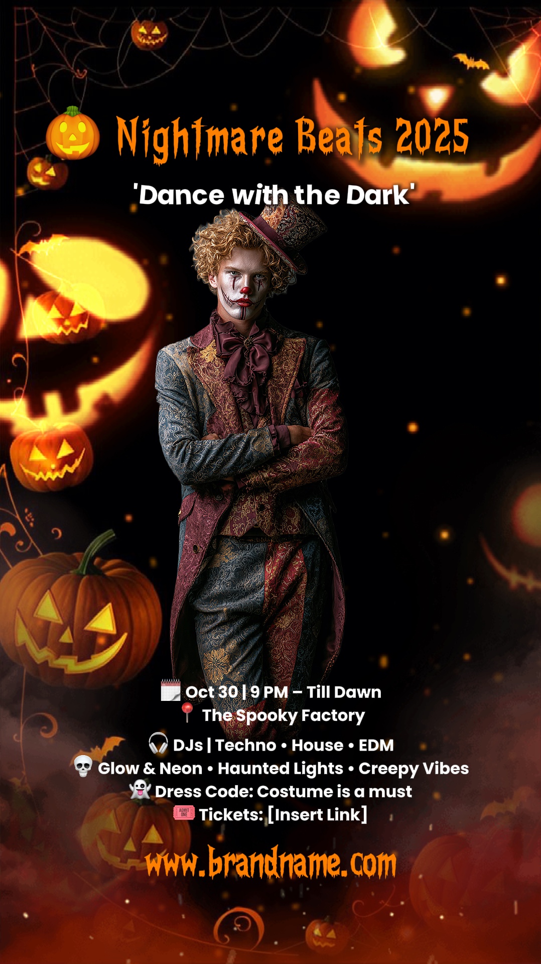Invitación de Halloween
